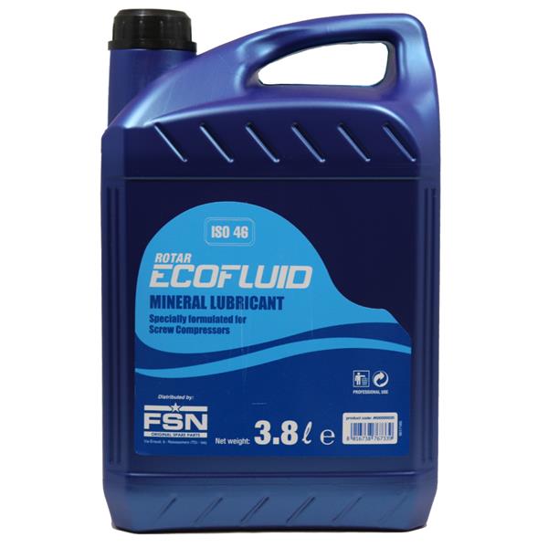 Olio minerale FINI per compressori a vite tanica da 3,8 litri